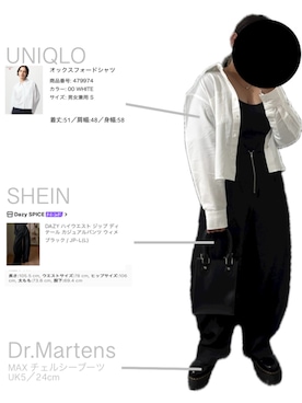 「SHEIN」｜ritsuさん（レディース・151cm）の春コーディネート