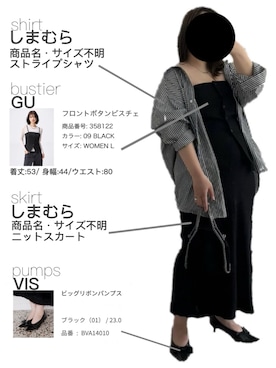 「VIS（ビス）のアイテム（シューズ）」を使った、ritsuさん（レディース・151cm）の春コーディネート