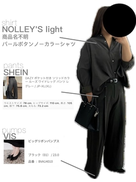 「VIS（ビス）のアイテム（シューズ）」を使った、ritsuさん（レディース・151cm）の春コーディネート