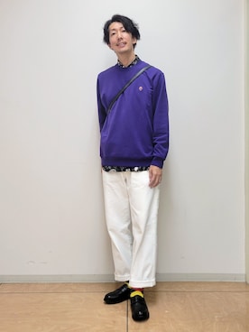 「TAKEO KIKUCHI（タケオキクチ）のアイテム」を使った、piroya619さん（メンズ・182cm）の秋コーディネート