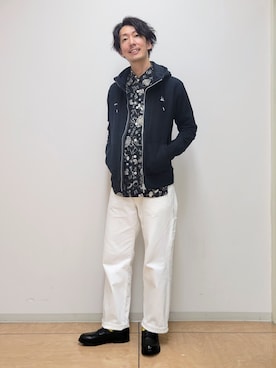 「TAKEO KIKUCHI（タケオキクチ）のアイテム」を使った、piroya619さん（メンズ・182cm）の秋コーディネート
