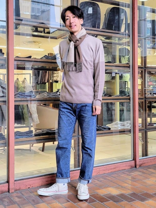西武福井店 タケオキクチpiroya619さんのデニムパンツを使った