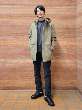 piroya619さん（メンズ・182cm）の冬コーディネート