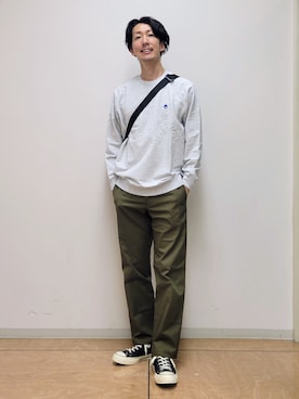 「TAKEO KIKUCHI（タケオキクチ）のアイテム」を使った、piroya619さん（メンズ・182cm）の秋コーディネート