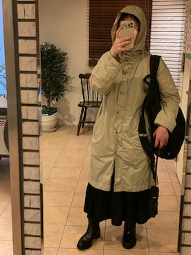 「JOURNAL STANDARD relume（ジャーナルスタンダード　レリューム）のアイテム（その他アウター）」を使った、Mon mi  さん（レディース・156cm）の秋コーディネート