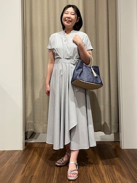 「grove（グローブ）のアイテム」を使った、ずっか groveさん（レディース・161cm）の夏コーディネート