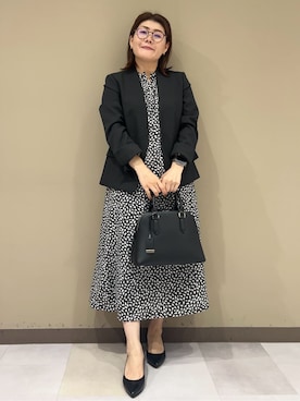 「レディーススーツ」｜fukuさん（レディース・154cm）の秋コーディネート
