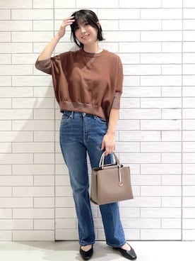 しおりさん(レディース・160cm)の秋コーディネート