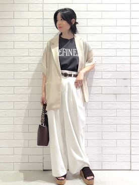 しおりさん(レディース・160cm)の夏コーディネート