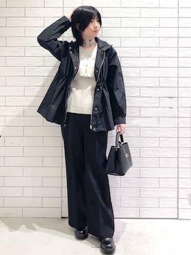 しおりさん(レディース・160cm)の冬コーディネート
