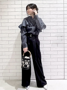 しおりさん（レディース・160cm）の春コーディネート