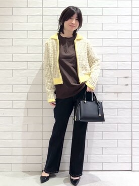 しおりさん(レディース・160cm)の冬コーディネート