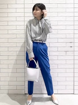 しおりさん(レディース・160cm)の春コーディネート