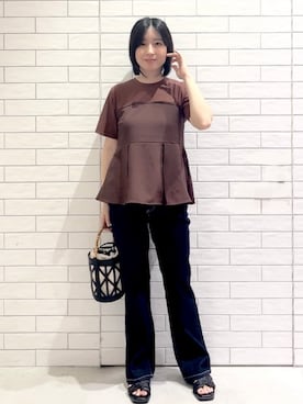 しおりさん(レディース・160cm)の夏コーディネート
