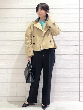 しおりさん（レディース・160cm）の冬コーディネート
