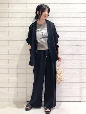 しおりさん(レディース・160cm)の夏コーディネート