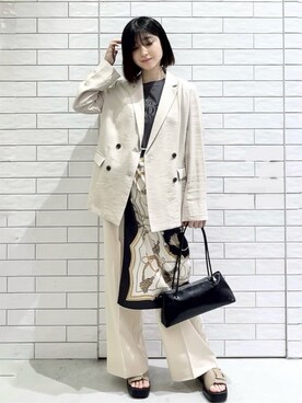 しおりさん（レディース・160cm）の春コーディネート