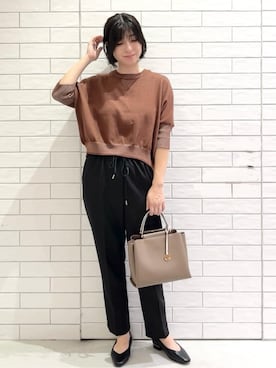 しおりさん(レディース・160cm)の秋コーディネート
