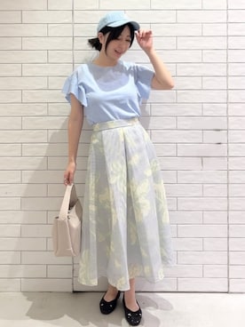 しおりさん(レディース・160cm)の夏コーディネート