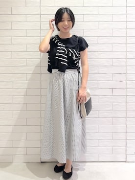 しおりさん(レディース・160cm)の夏コーディネート