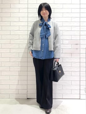 しおりさん(レディース・160cm)の冬コーディネート