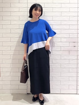 しおりさん(レディース・160cm)の夏コーディネート