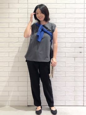 しおりさん(レディース・160cm)の夏コーディネート