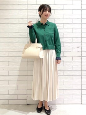 しおりさん（レディース・160cm）の秋コーディネート