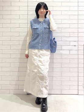 しおりさん(レディース・160cm)の冬コーディネート
