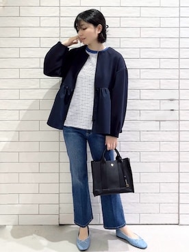 しおりさん（レディース・160cm）の春コーディネート