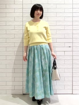 しおりさん(レディース・160cm)の春コーディネート