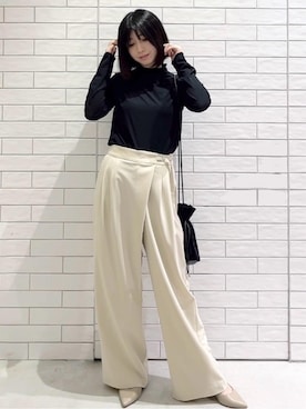 しおりさん（レディース・160cm）の春コーディネート