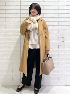 しおりさん(レディース・160cm)の冬コーディネート
