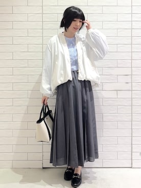 しおりさん(レディース・160cm)の春コーディネート