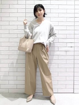 しおりさん(レディース・160cm)の春コーディネート
