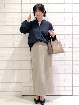 しおりさん（レディース・160cm）の秋コーディネート