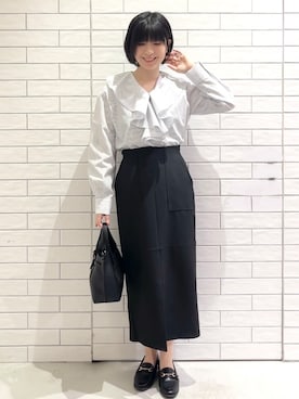 しおりさん（レディース・160cm）の春コーディネート