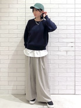 「SOUP（スープ）のアイテム」を使った、しおりさん（レディース・160cm）の冬コーディネート