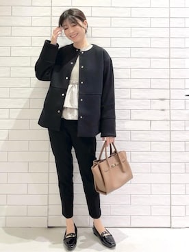 しおりさん(レディース・160cm)の秋コーディネート