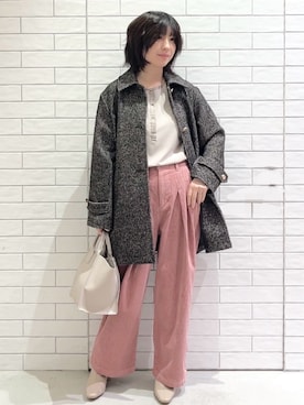 しおりさん(レディース・160cm)の冬コーディネート