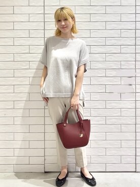 しおりさん（レディース・160cm）の夏コーディネート