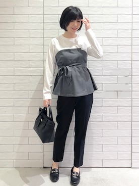 しおりさん(レディース・160cm)の春コーディネート
