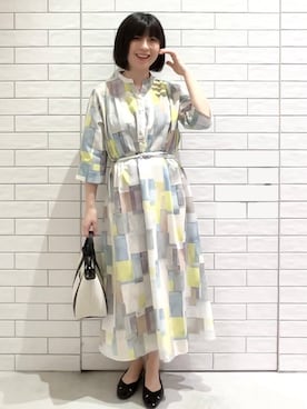 しおりさん(レディース・160cm)の春コーディネート