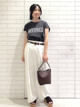 しおりさん(レディース・160cm)の夏コーディネート