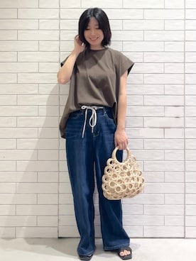 しおりさん(レディース・160cm)の夏コーディネート