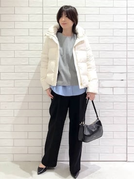 しおりさん(レディース・160cm)の冬コーディネート