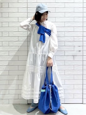 しおりさん（レディース・160cm）の春コーディネート