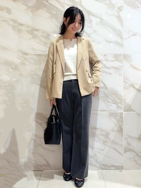 しおりさん(レディース・160cm)の秋コーディネート