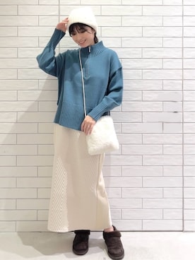 しおりさん(レディース・160cm)の秋コーディネート