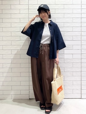 しおりさん（レディース・160cm）の春コーディネート